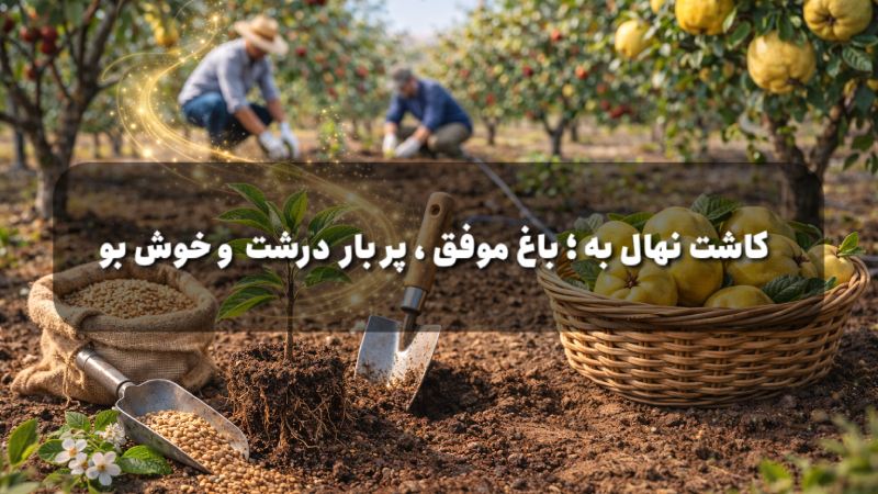 آموزش کاشت نهال به