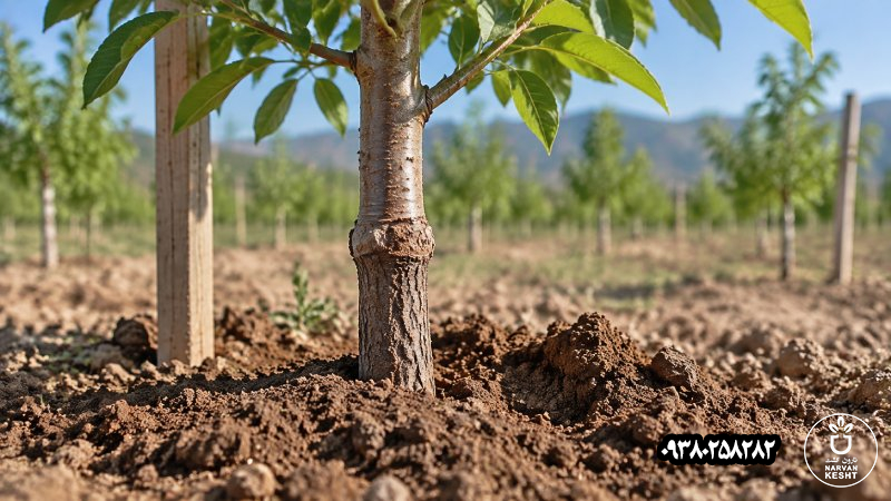 کاشت درست؛ محل پیوند نباید زیر خاک گم بشه