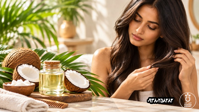 روغن نارگیل برای رشد مو؛ کجا انتظارمان بیش از شواهد می‌شود؟